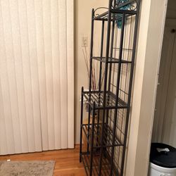 Wrought Iron Bakers Rack