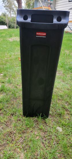 Rubbermaid® Slim Jim® Trash Can - 23 Gallon, Black