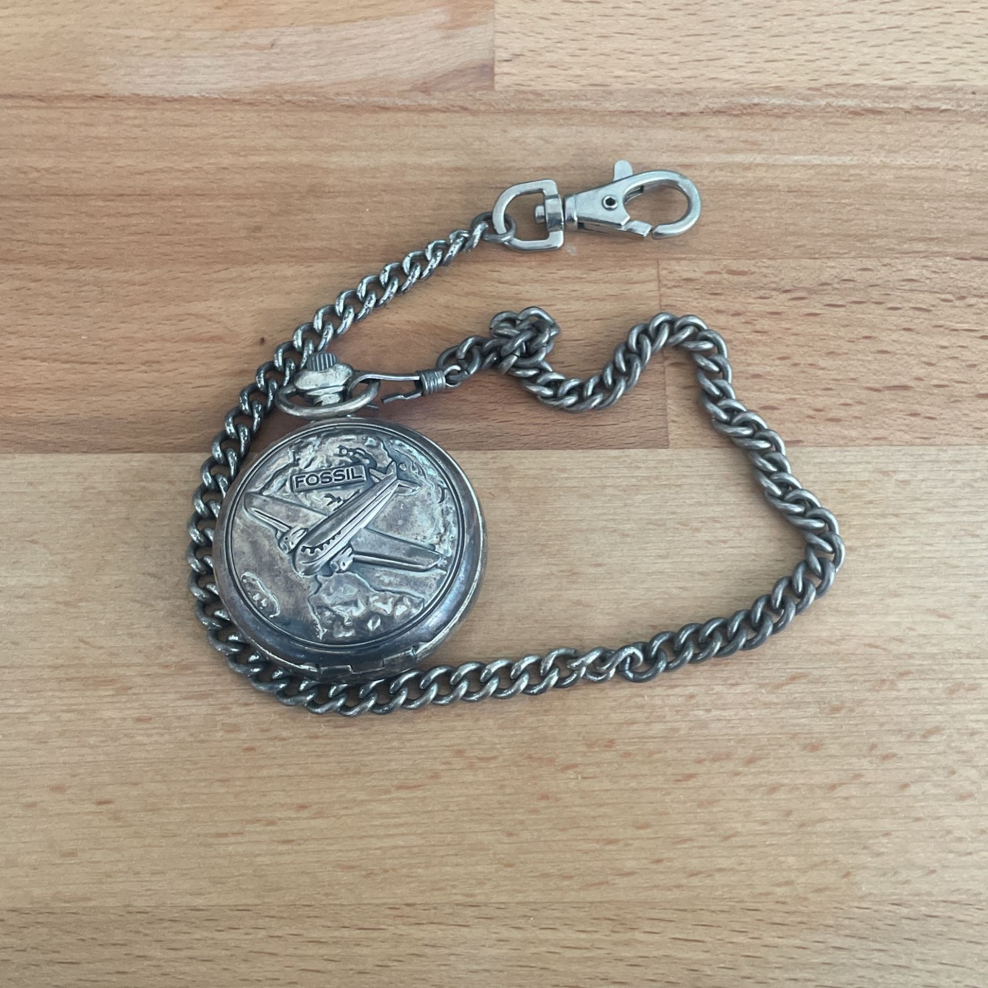 Vintage Fossil JR-7836 Men’s Pocket Watch