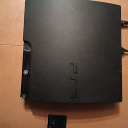 Sony PlayStation 3 Black Slim Console. 