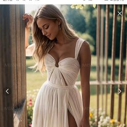 Beach Wedding Dress, Never Used 