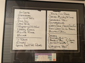1997 Gregg Allman Set List