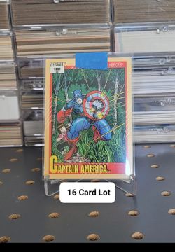 (16) 1991 Marvel Impel Cards