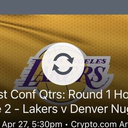 Lakers Vs Nuggets Round 1 Home Game 2 