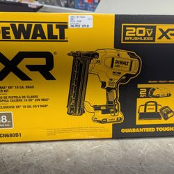 DeWalt Nailer With Battery 