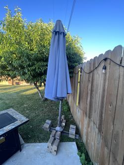 Umbrella Canopy Blue