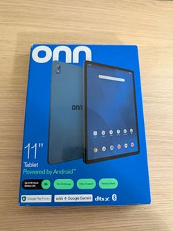 onn 11" Core Tablet, 128 GB, Android 16, Navy (2026 Model)