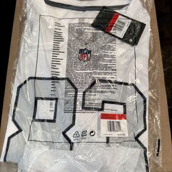 Las Vegas Raiders Women’s Size L & XL Nike Jerseys $40 each.