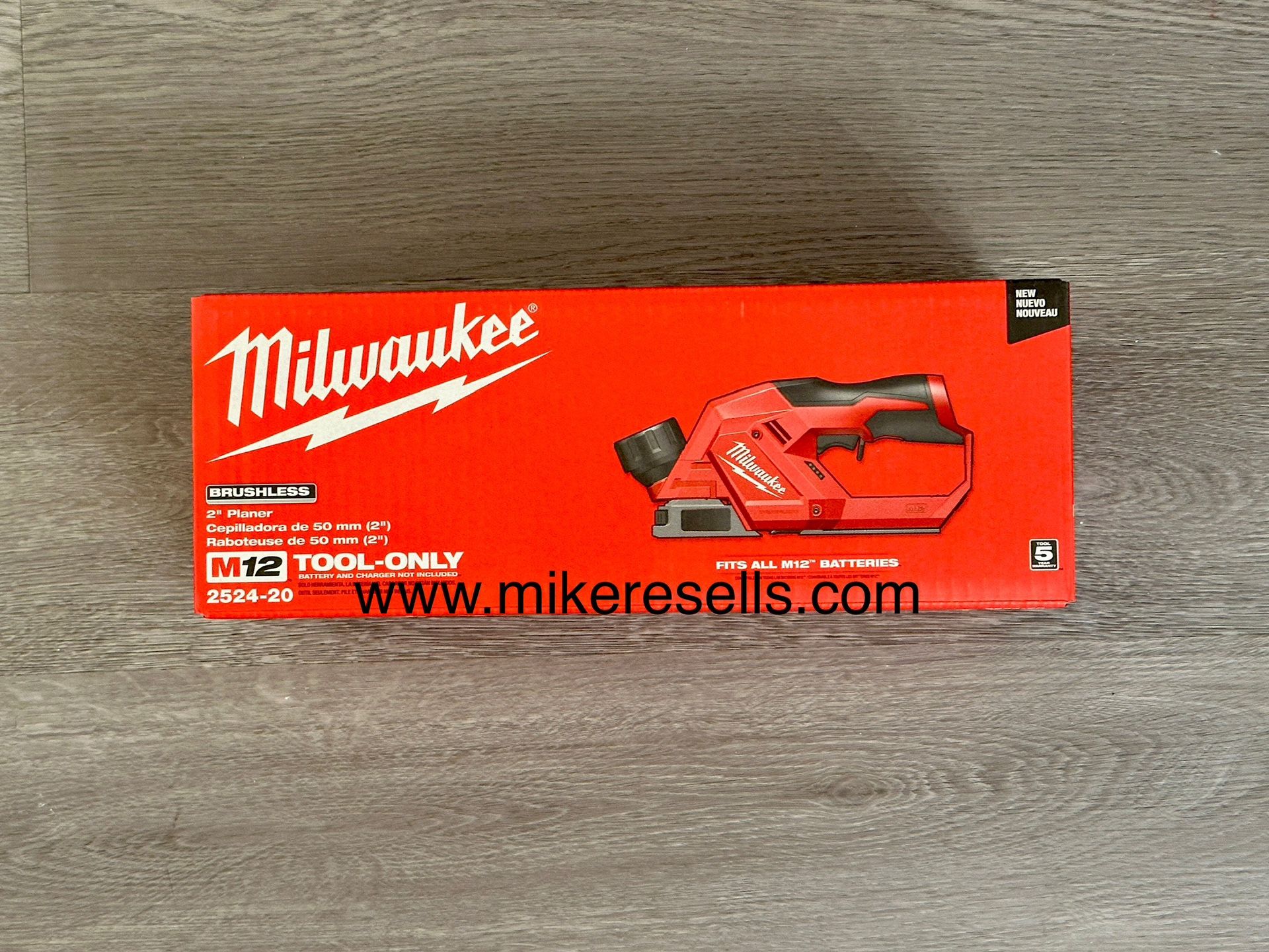 Milwaukee M12 Brushless 2” Planer (2524-20)