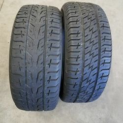2 Firestone Sport tires 215/55/16