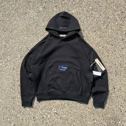 Black limo stretch essentials hoodie
