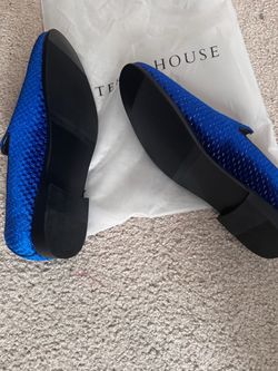Blue Designer Shoes