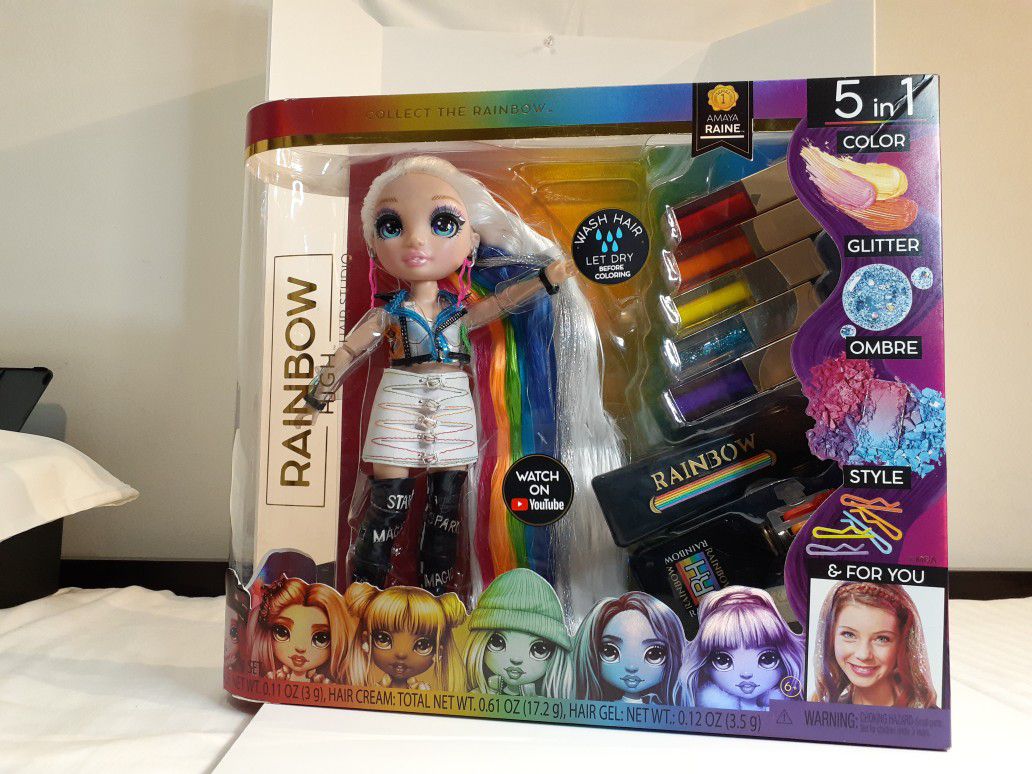 Rainbow High Hair SALON DOLL AND ACCESORIES for Sale in Dover, NH