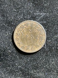 1891 Canada Cent - Small Date Small Leaves