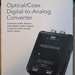 Optical/coax digital-To-analog Converter