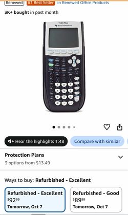Texas Instruments Scientific Calculator