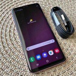 Samsung Galaxy S9, Factory Unlocked,  Excellent Condition.  Like New 