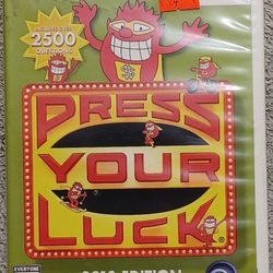Press Your Luck Wii Game Show Wammys Video Game 2010 Edition