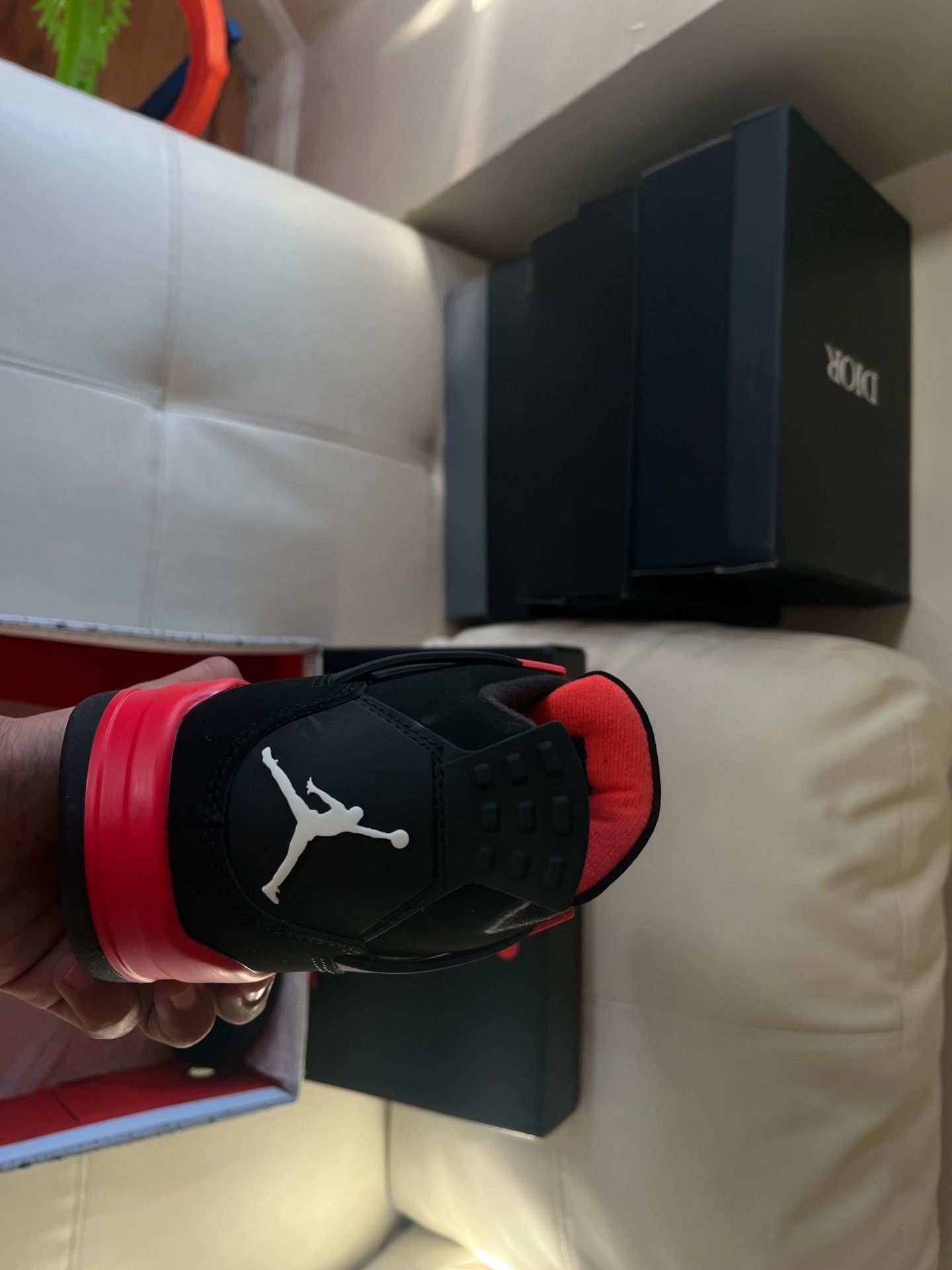 Air Jordan Retro 4, men’s size 8