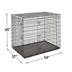MidWest XX-Large Double Door Wire Dog Crate, 54"