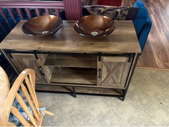 Him and hers vanity
