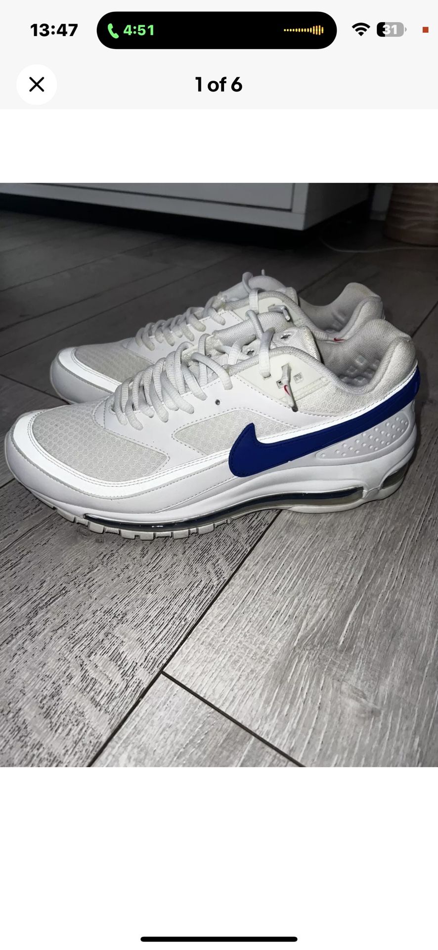 Size Nike Air Max 97 BW Skepta 2018