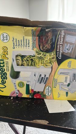 Veggetti Pro Spiral Vegetable Cutter