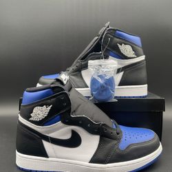 Size 9 - 2020 Men’s Jordan 1 Retro OG High Royal Toe DS 555088-041 Og All