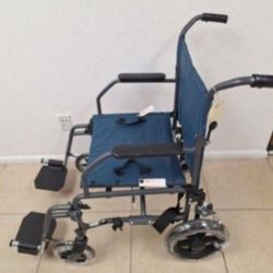 Durable Folding Steel Transport
Wheelchair