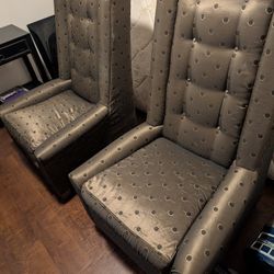 Engelbert Humperdinck Queen Anne Style Chairs