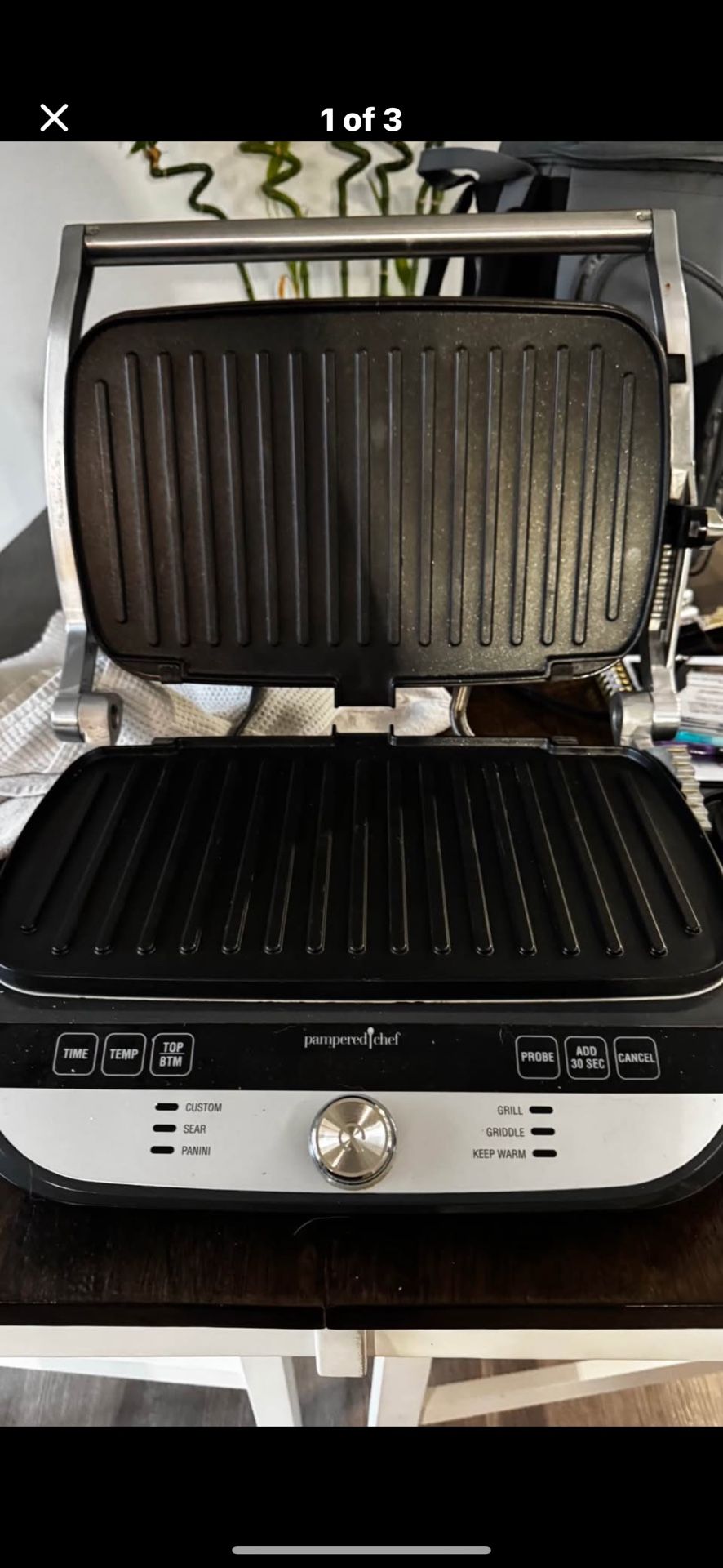 Pampered Chef Grill And Griddle