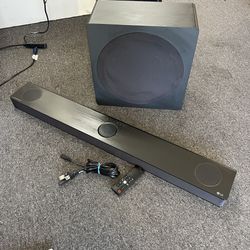 LG - 3.1.3 Channel Soundbar with Wireless Subwoofer - S80QY