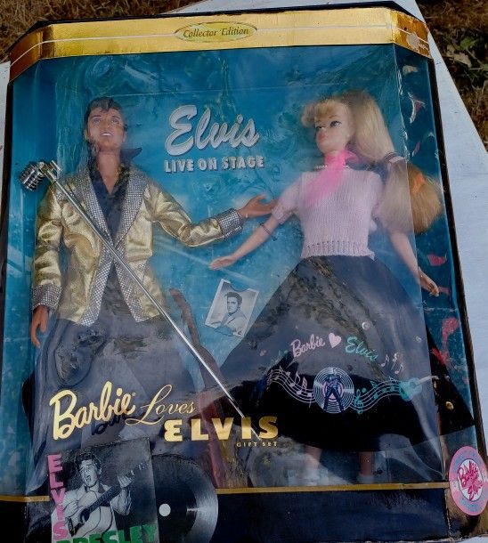 Collector Barbie and Elvis 