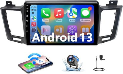 10" Car Stereo for Toyota RAV4 2013-2018 Wireless CarPlay Android Auto