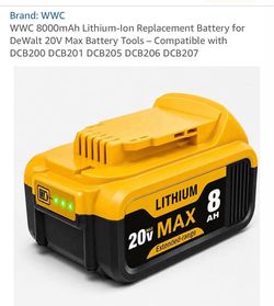 🔋 Batería 20V MAX 2