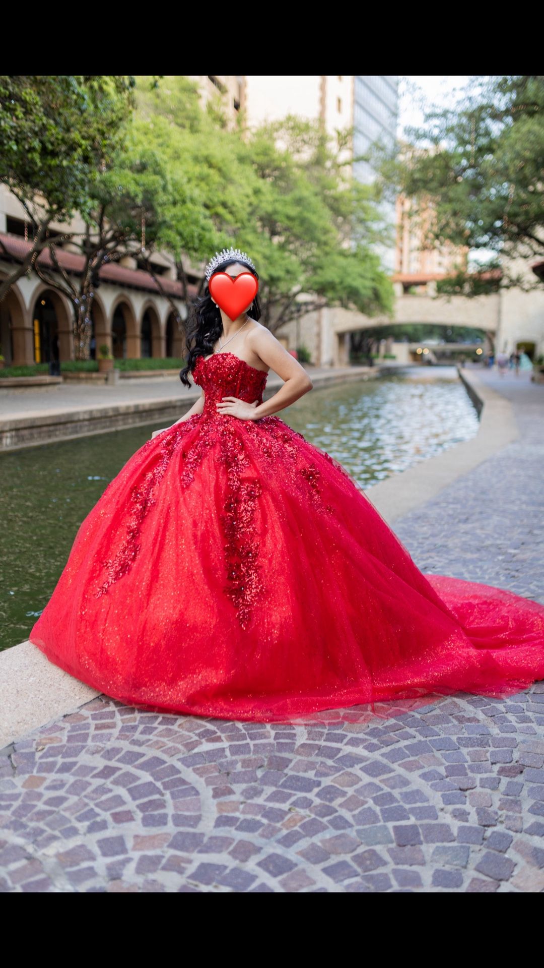 Red Quinceañera Dress