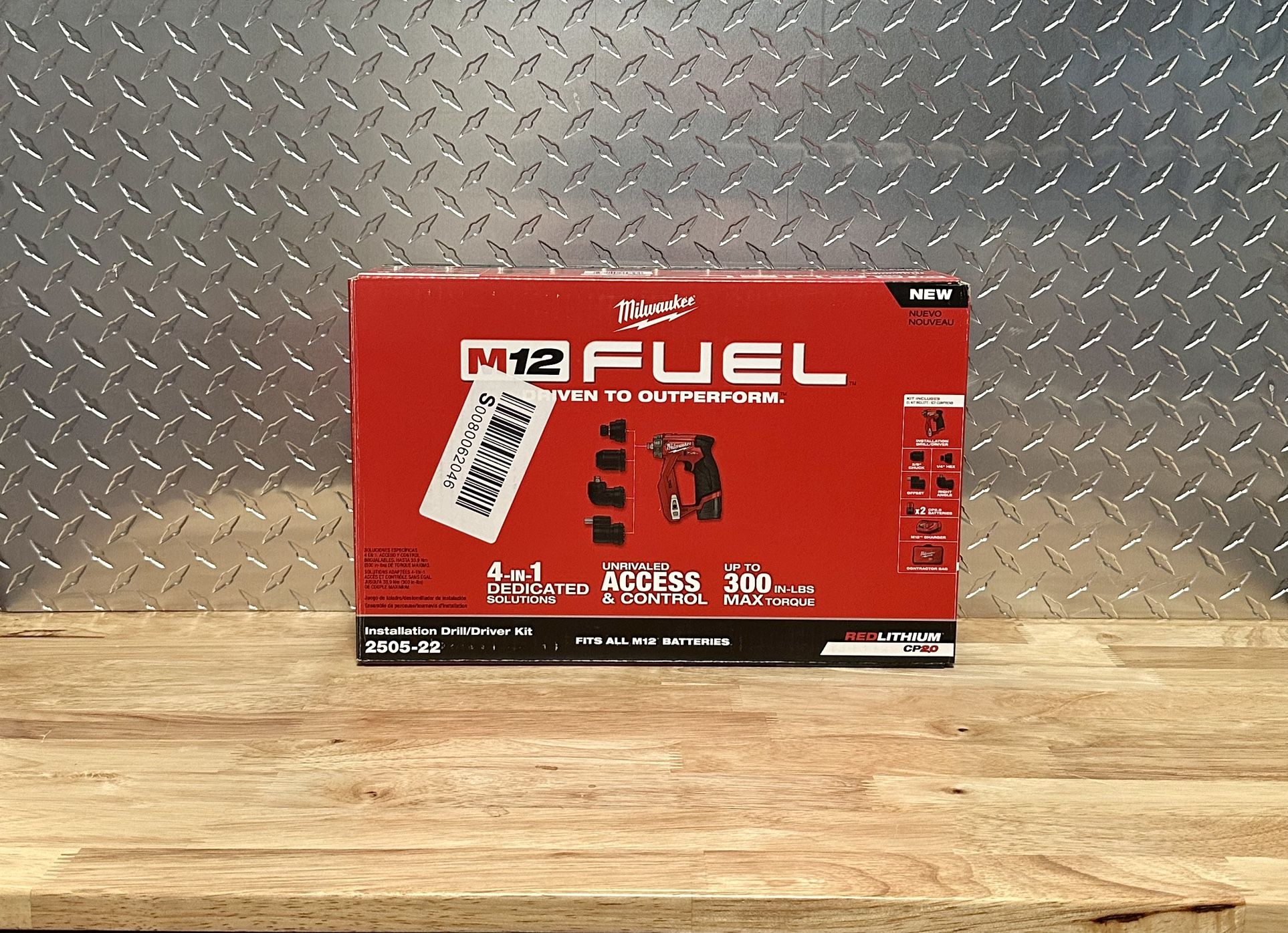 Milwaukee M12 FUEL Installation Driver Kit 2505-22