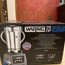 Waring Commercial CB15 Food Blender Base, Extra Large, Gray