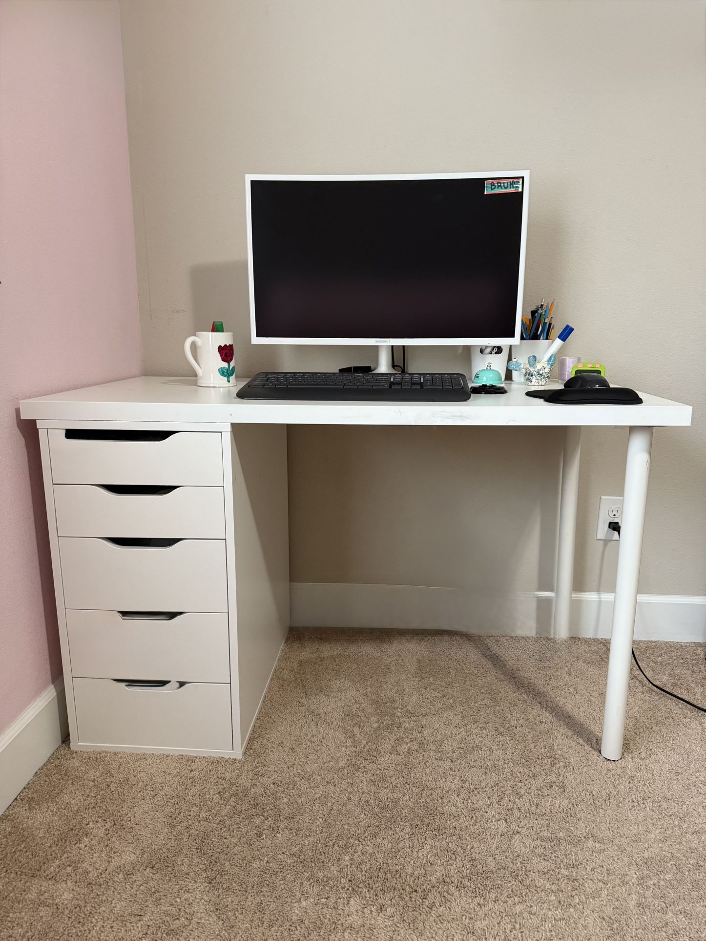Kids Desk Table With chair