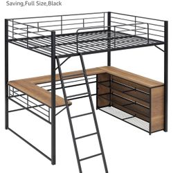 Full Size Bunk Bed Loft