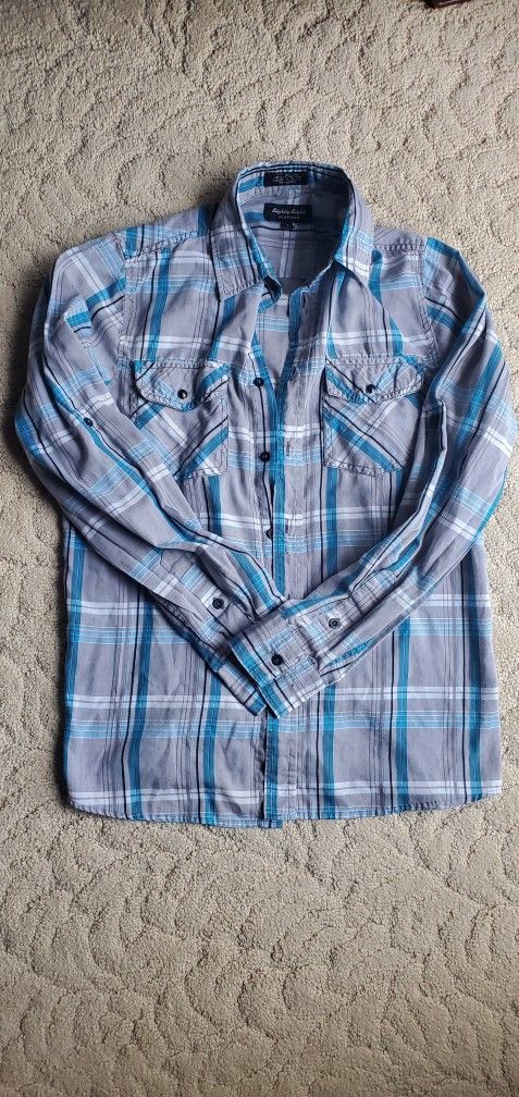 Eighty Eight Platinum Casual Button Down Shirt