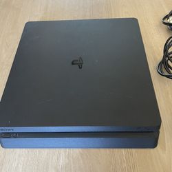 PS4 Slim 500GB W/Controller/Cables/Hard Drive