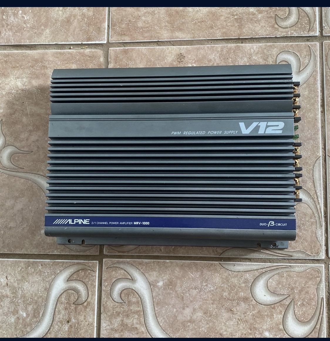 Alpine MRV-1000 2/1 Channel Amplifier