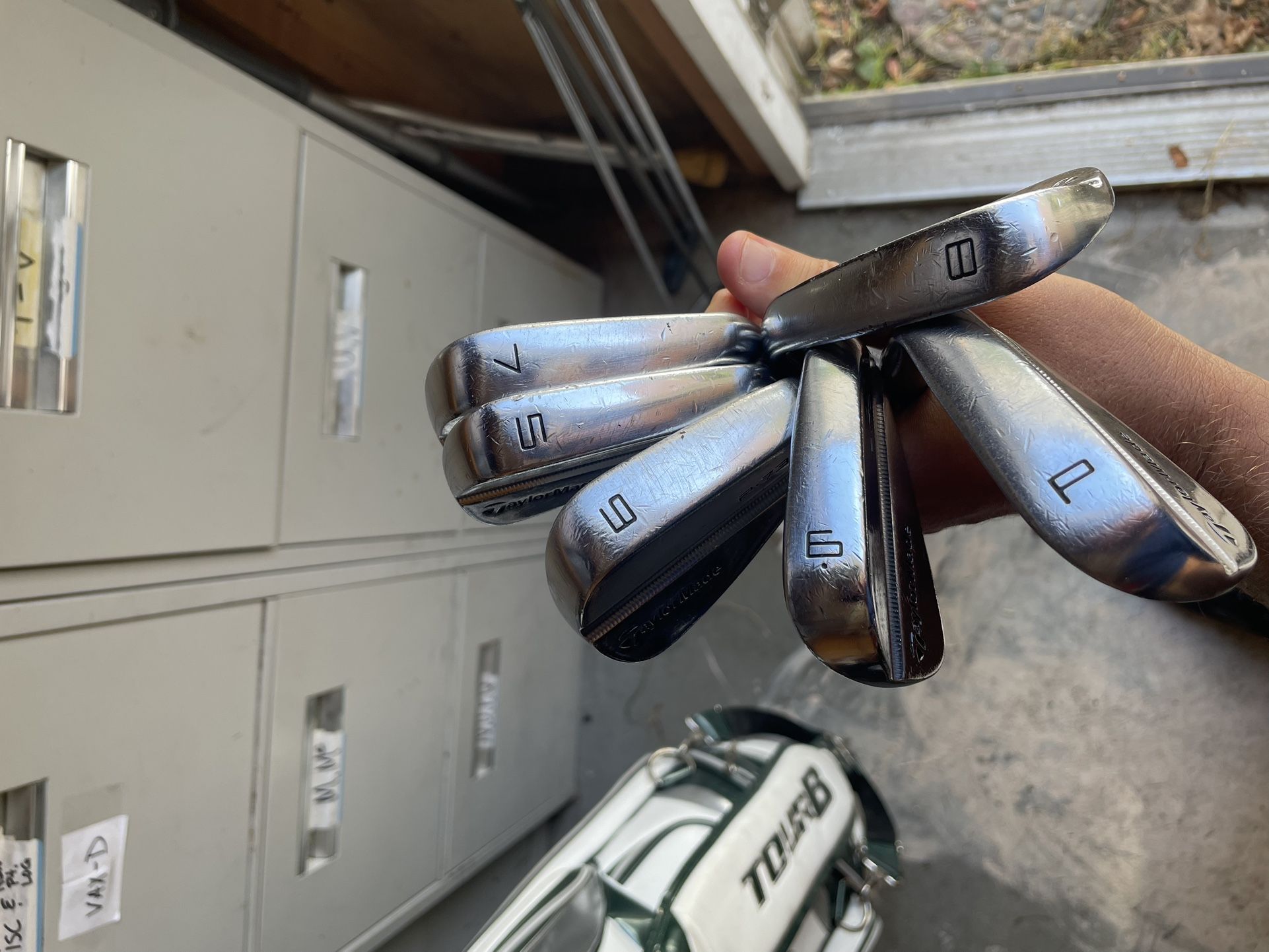 Taylormade P730 Irons 5-PW! X Stiff