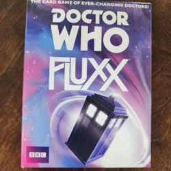 Doctor Who Fluxx Card Game