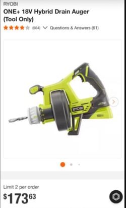 Ryobi Drain Auger