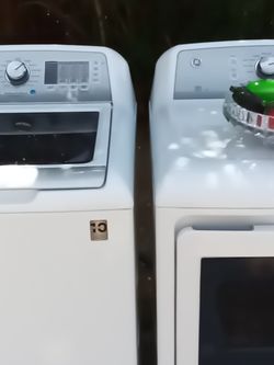 GE Washer Heavy Duty And GE Dryer Gas Like New Delivery Available
