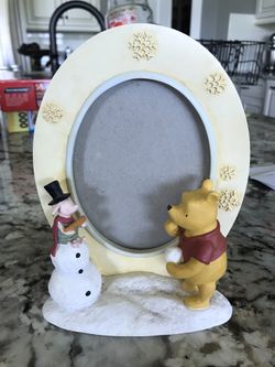 Piglet and Poo Disney oval frame