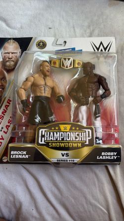 WWE 2pack Brock Lesnar Vs Bobby Lashley 