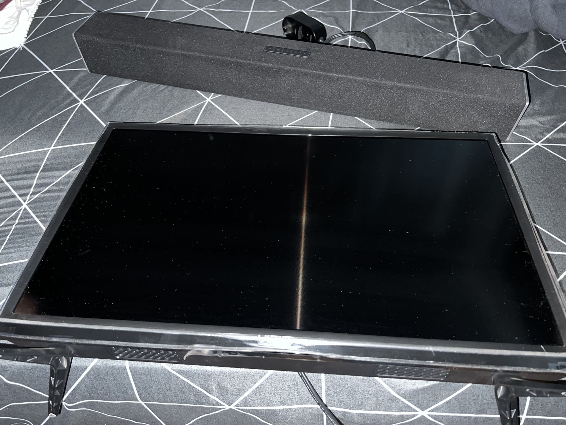 Vizio Flatscreen TV With SoundBar